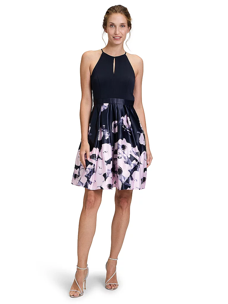 Vera Mont Cocktail Dress Navy 40 8